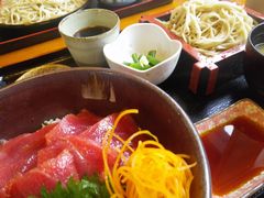 蕎麦と鮪のづけ丼 in 君津・せいわ
