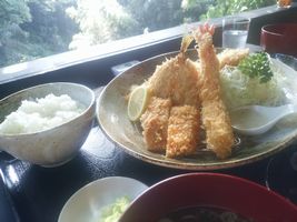 おまかせフライ定食 in 君津・じんべえ